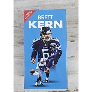 BRETT KERN NFL Tennessee Titans 2024 Bobble Leg Season Ticket Member Gift NIB